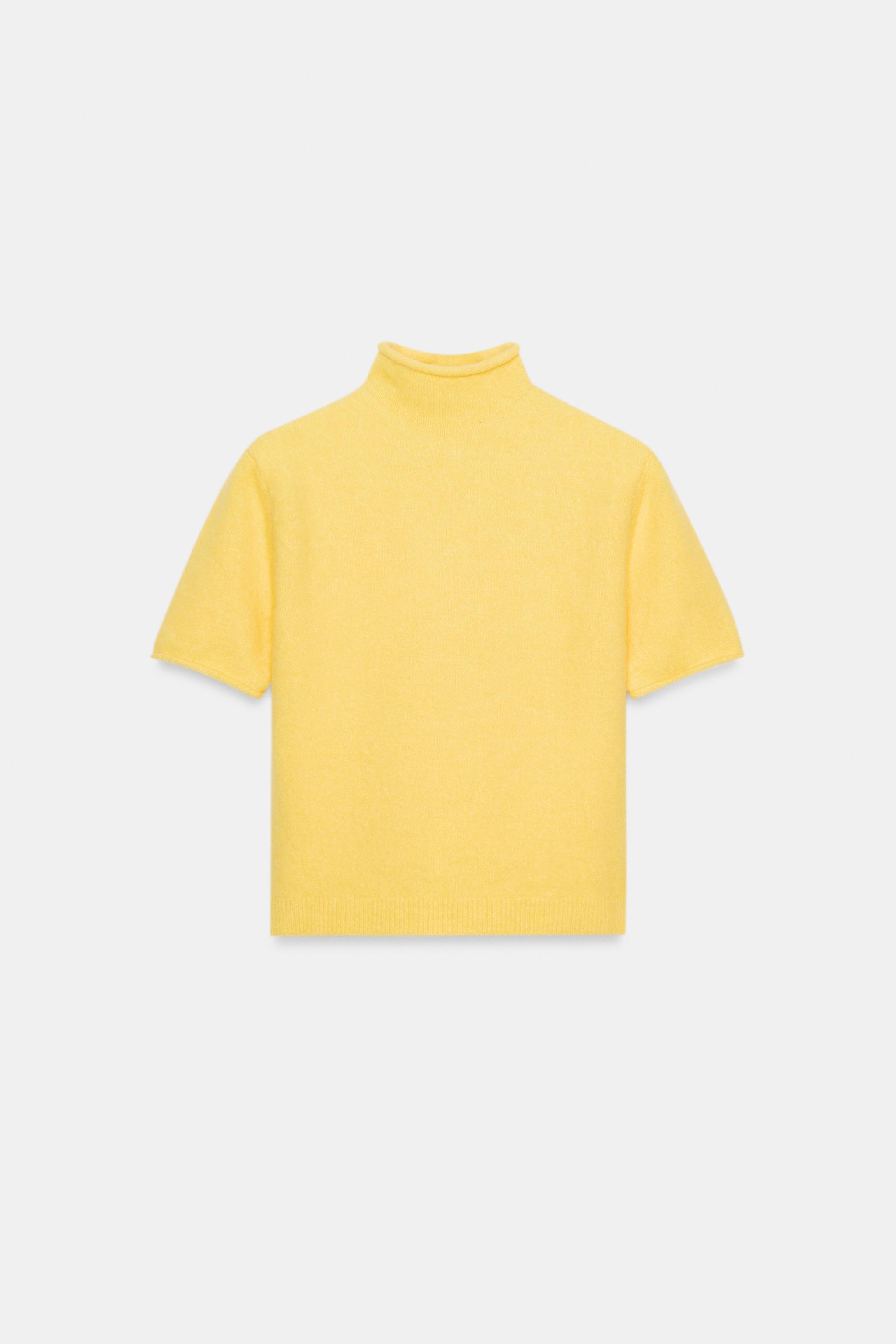 PULL MANCHES COURTES MAILLES DOUCES